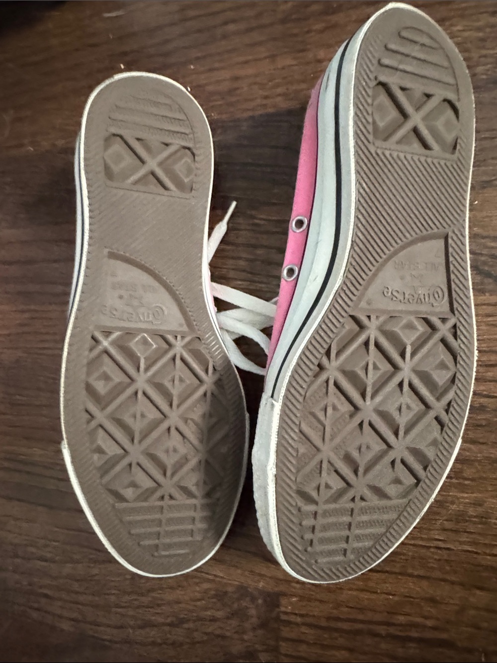 Converse Pink Low-Top Canvas Sneakers - Picture 3 of 3